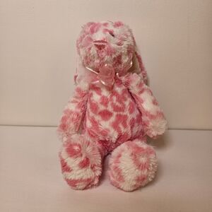 Mary Meyer pink and white Easter bunny children's plush toy